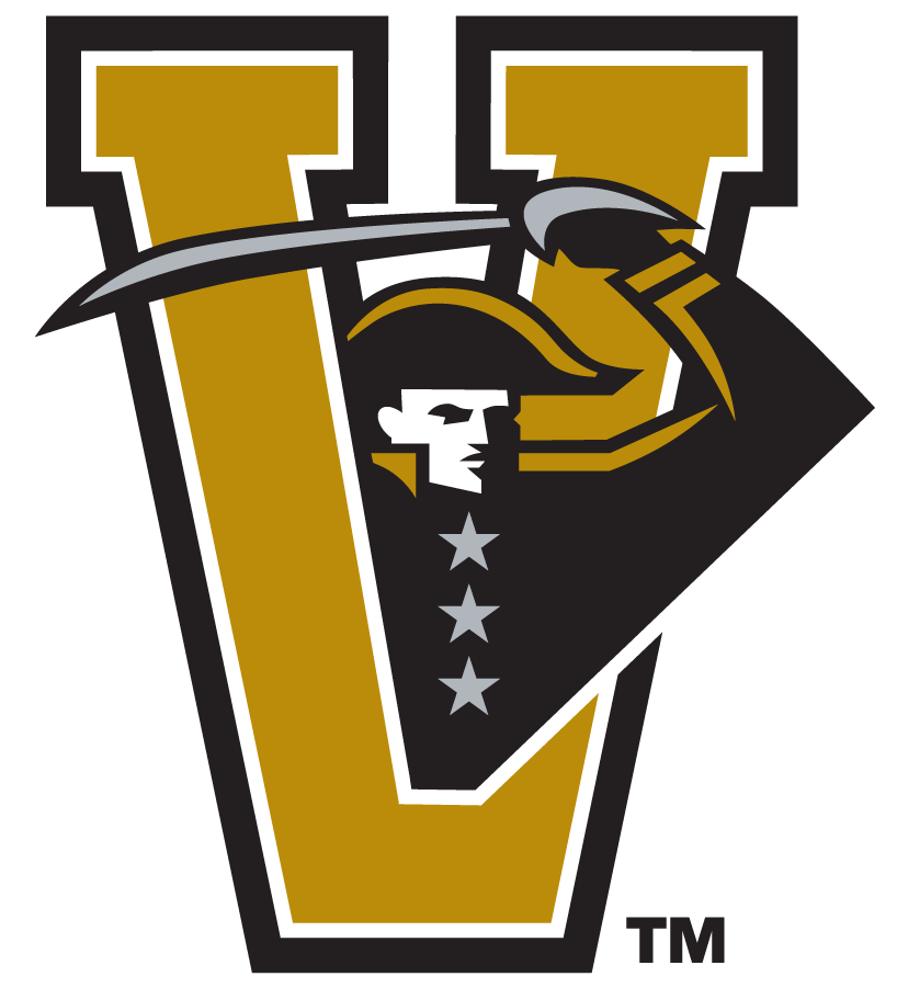 Vanderbilt Commodores 1999-2004 Secondary Logo v2 diy iron on heat transfer